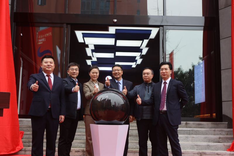 市人力社保局党组成员、副局长谢辛、苏静等共同按下水晶球.jpg